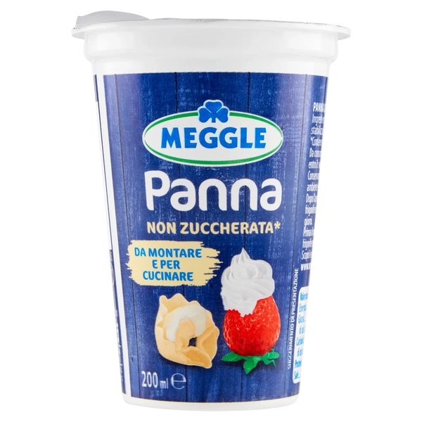 PANNA DA MONTARE MEGGLE BICCHIERE
