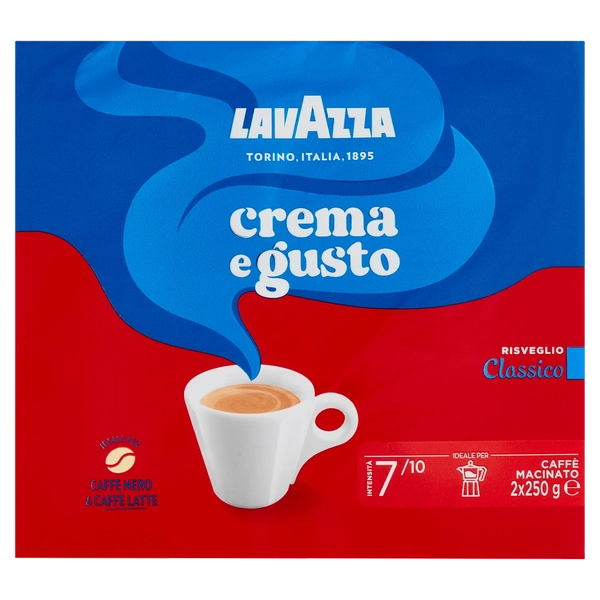 CAFFE' LAVAZZA CREMA E GUSTO BIPACK 2X250G