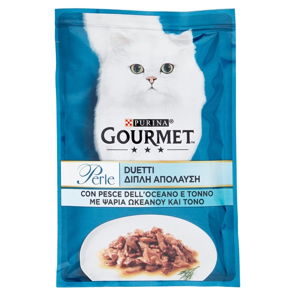 GOURMET PERLE FILETTINI PESCE OCEANO TONNO 85 GR