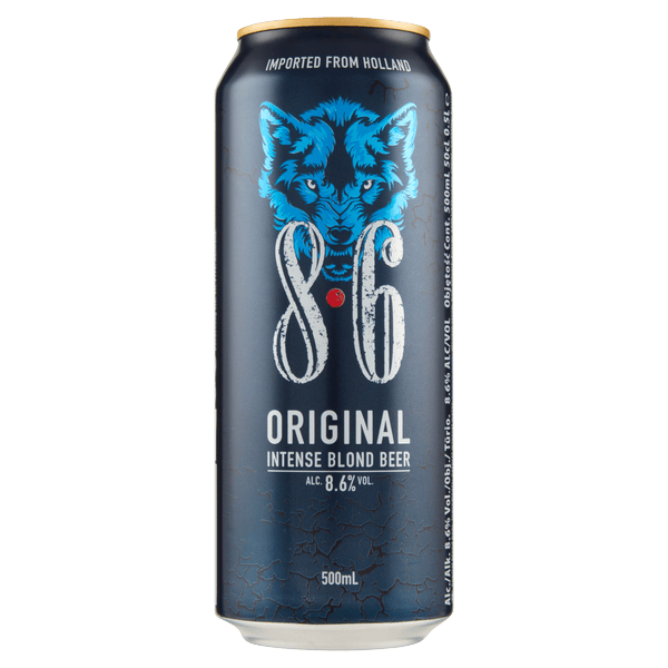 BIRRA BAVARIA 8.6 LATTINA 500 ML