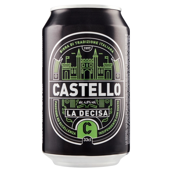 BIRRA CASTELLO LA DECISA LATT.