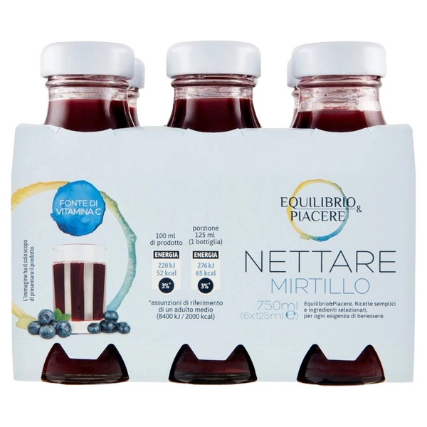 SUCCO MIRTILLO SIGMA VETRO 125X6ML