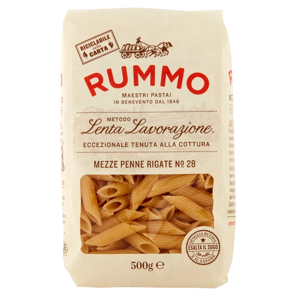 PASTA RUMMO MEZZE PENNE RIGATE N.28 500GR
