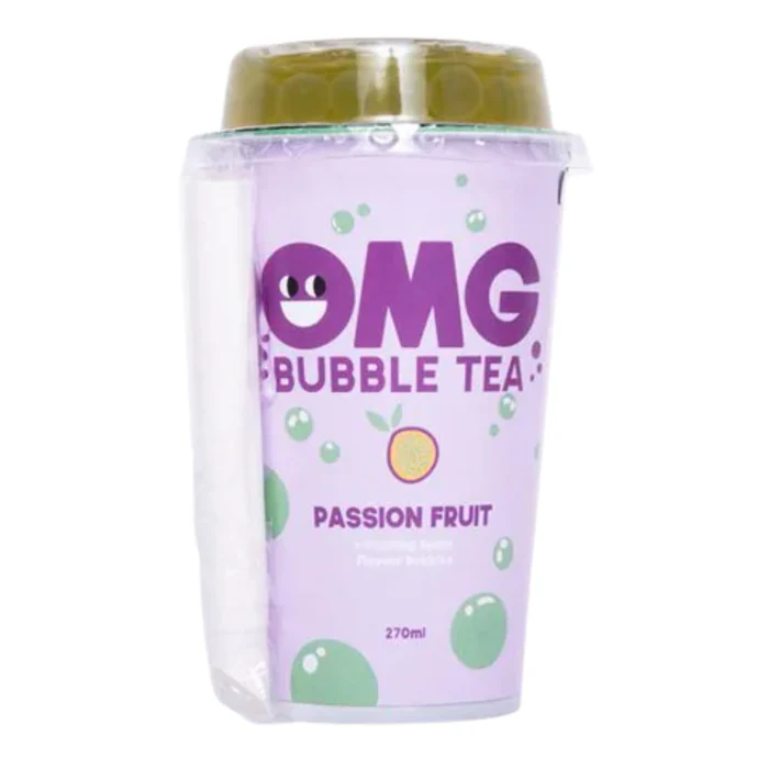 OMG BUBBLE TEA PASSION FRUIT 270 ML