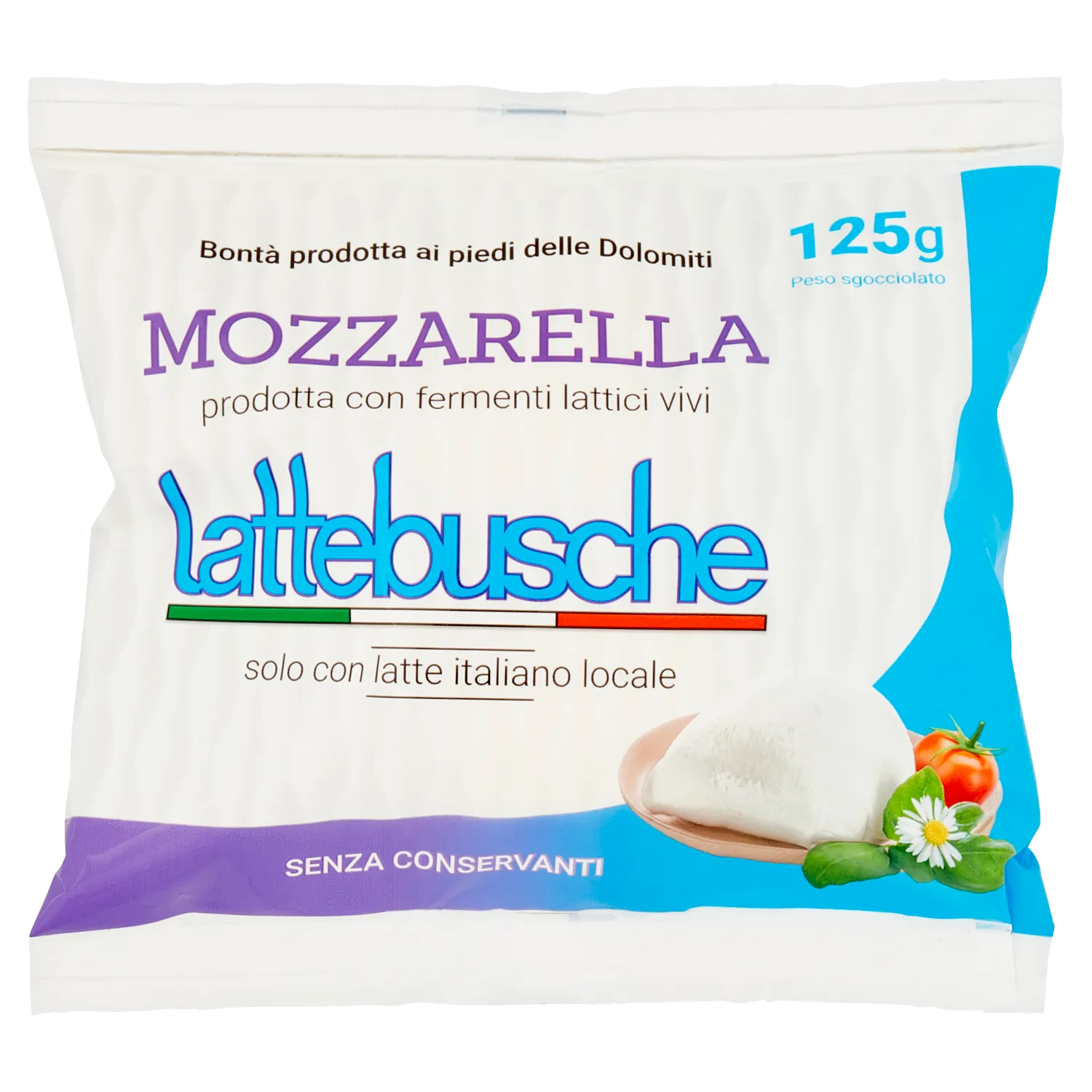 BUSCHE MOZZARELLA GR 125