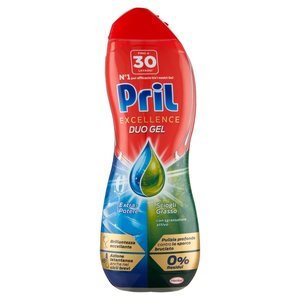 PRIL GEL EXCELLENCE DUO SCIOGLIGRASSO L 540 ML
