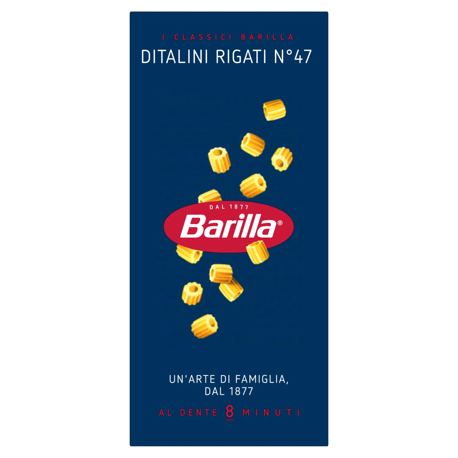 BARILLA SEM.N°47 DITALINI RIGATI