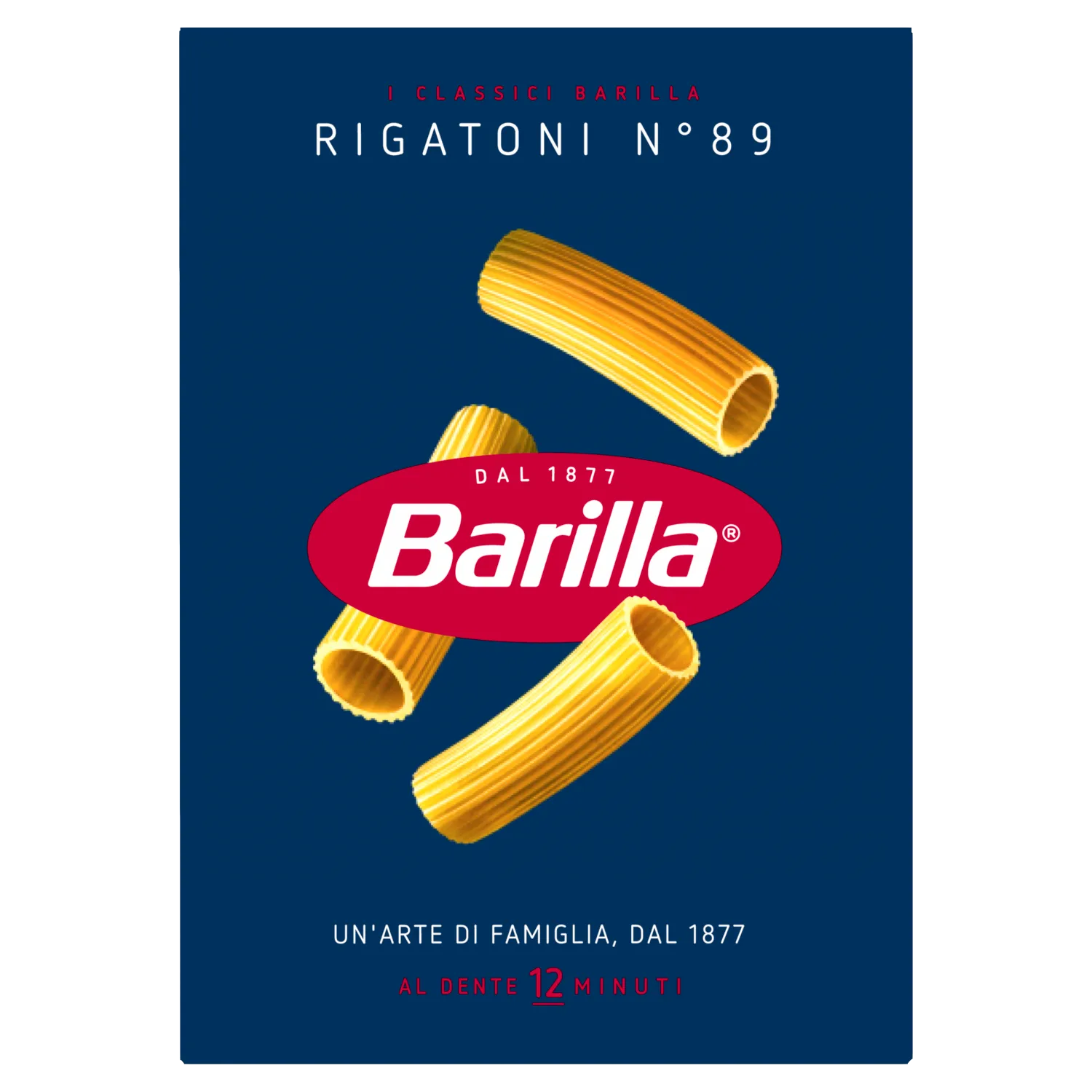 PASTA BARILLA N°89 RIGATONI 500G