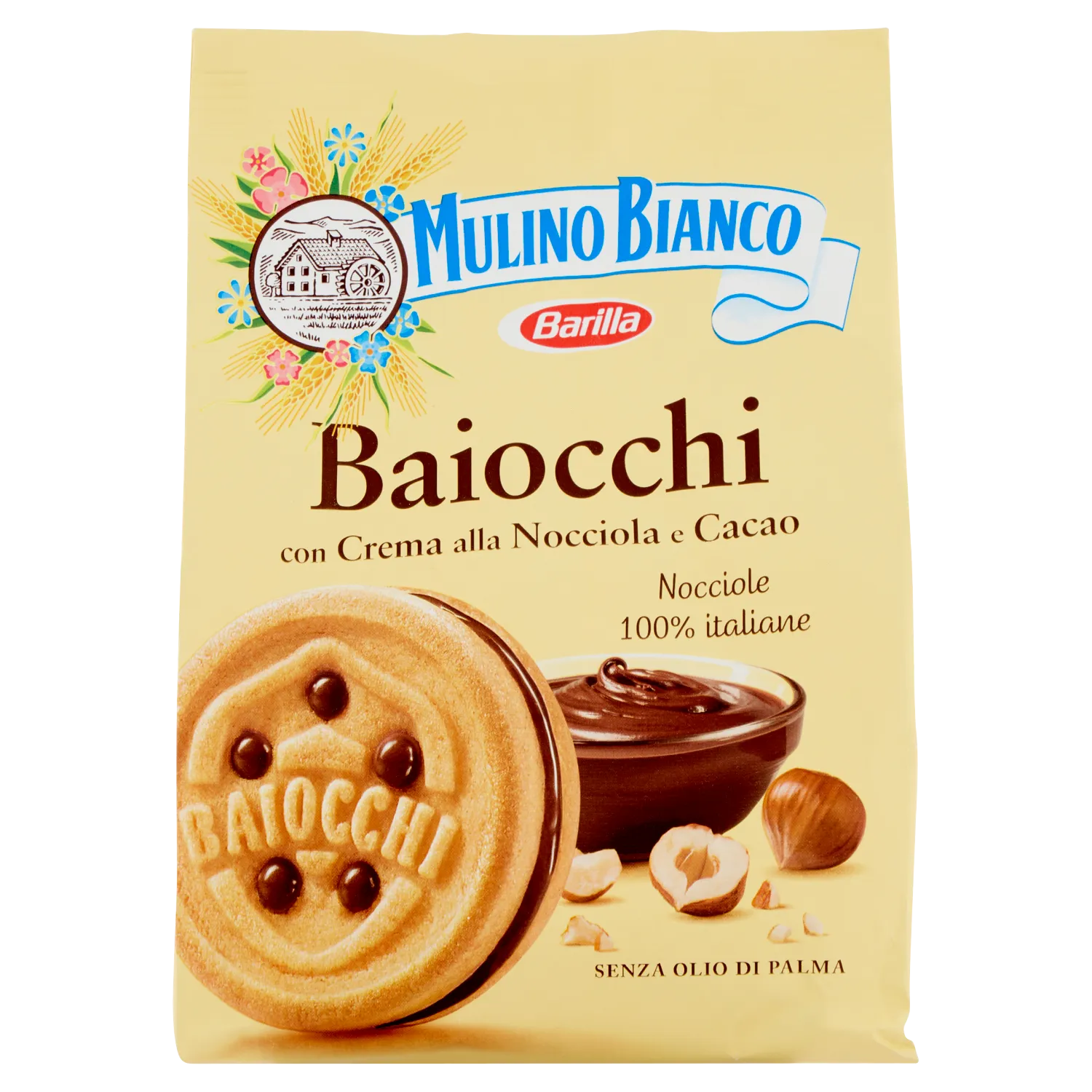 BISCOTTI BARILLA BAIOCCHI NOCCIOLA 260 GR