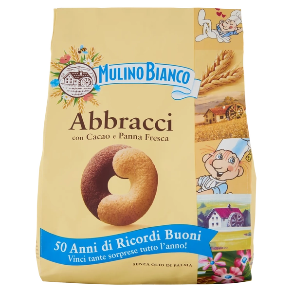 MULINO BIANCO BISCOTTI ABBRACCI