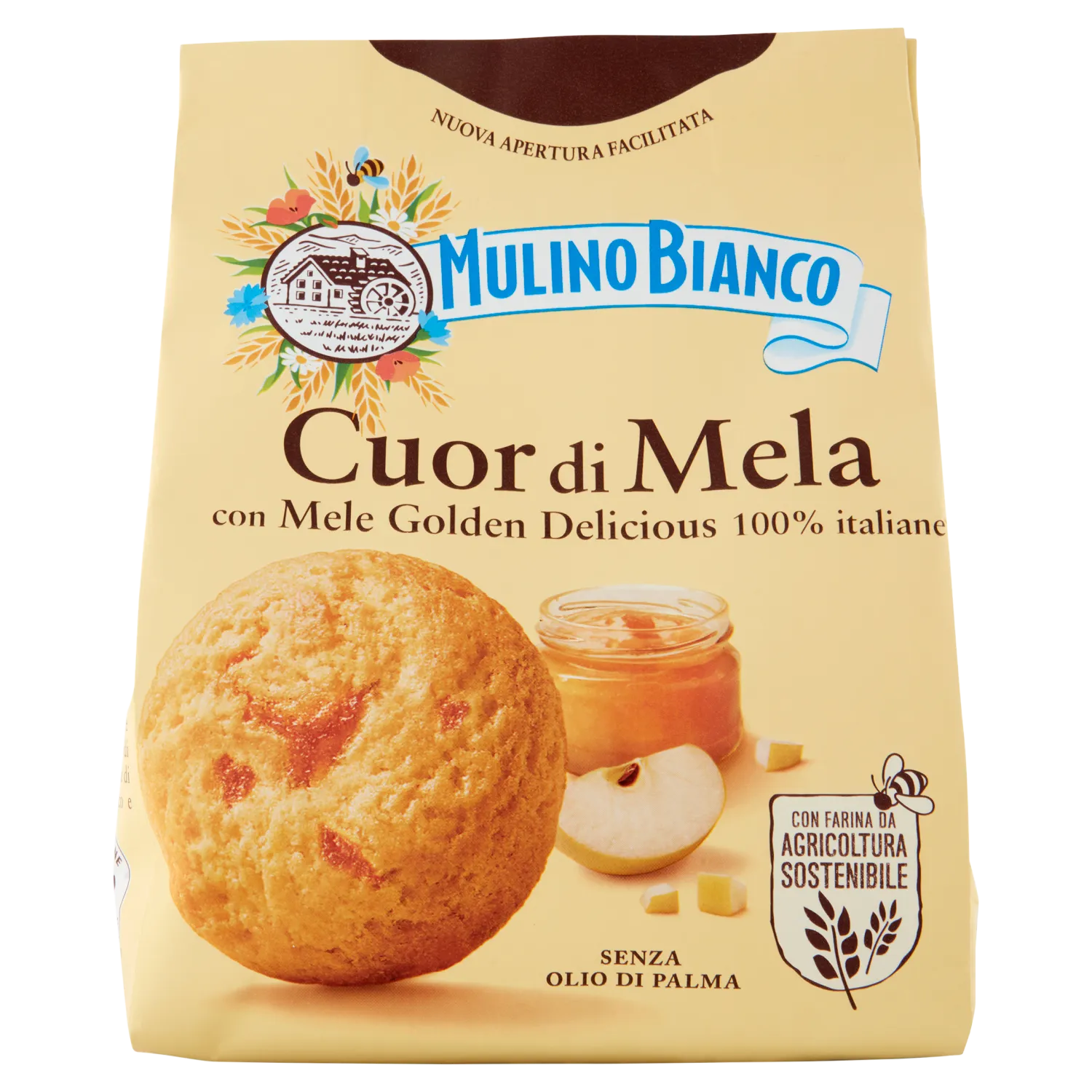 BISCOTTI MULINO BIANCO CUOR DI MELA 300 GR